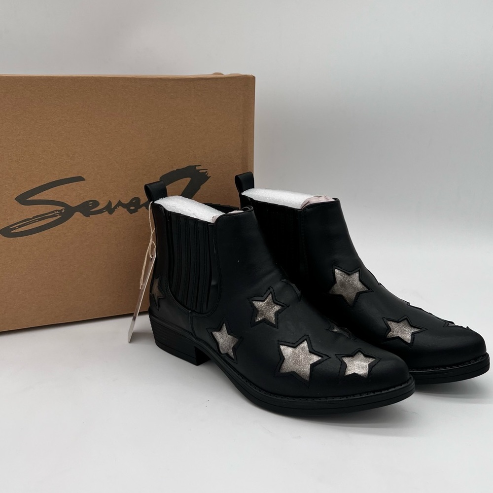 New in box! SEVEN7 Rockstar Bootie Black (various sizes)